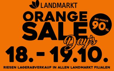 Landmarkt ORANGE SALE DAYS